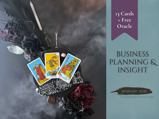 13-Card Tarot Business Reading: Strengths, Blindspots & Opportunities