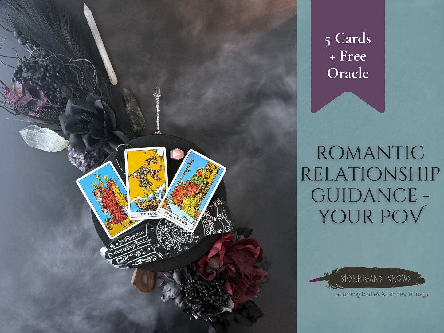 5-Card Tarot Reading: Guidance on Your Current Romantic Relationship