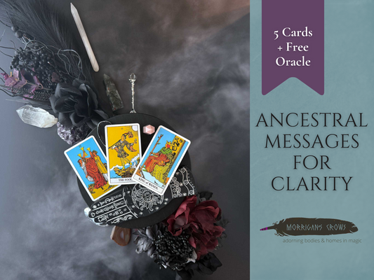 5-Card Samhain & Halloween Tarot Reading: Ancestor Messages for Clarity