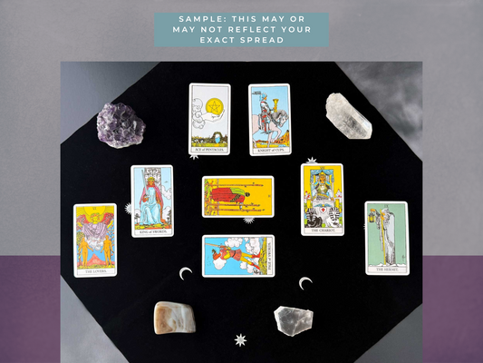 8-Card Tarot Reading: Self-Love, Healing, and Personal Growth with Free Oracle Card