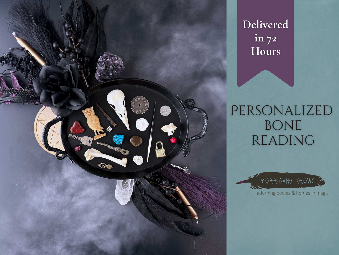 Personalized Bone Reading: Ancient Wisdom & Spiritual Insights Delivered in 72 Hours