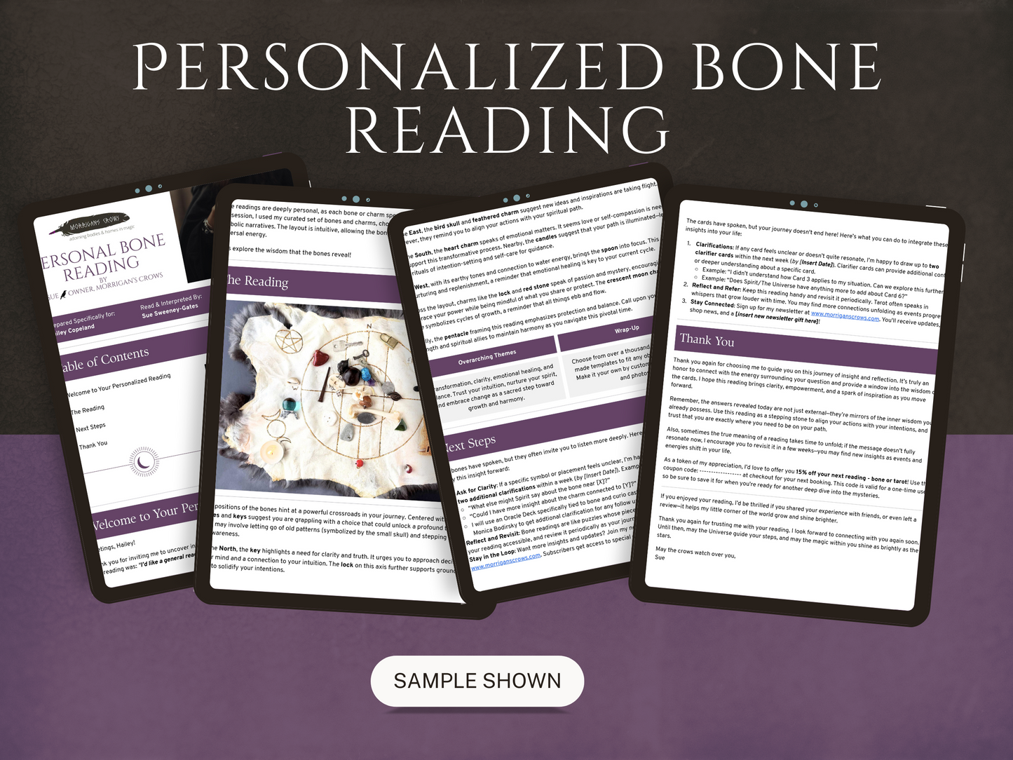 Personalized Bone Reading: Ancient Wisdom & Spiritual Insights Delivered in 72 Hours